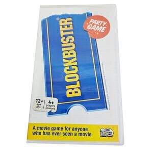 Blockbuster Movie Party Board Game Retro 90s Y2K Nostalgic Ages 12+